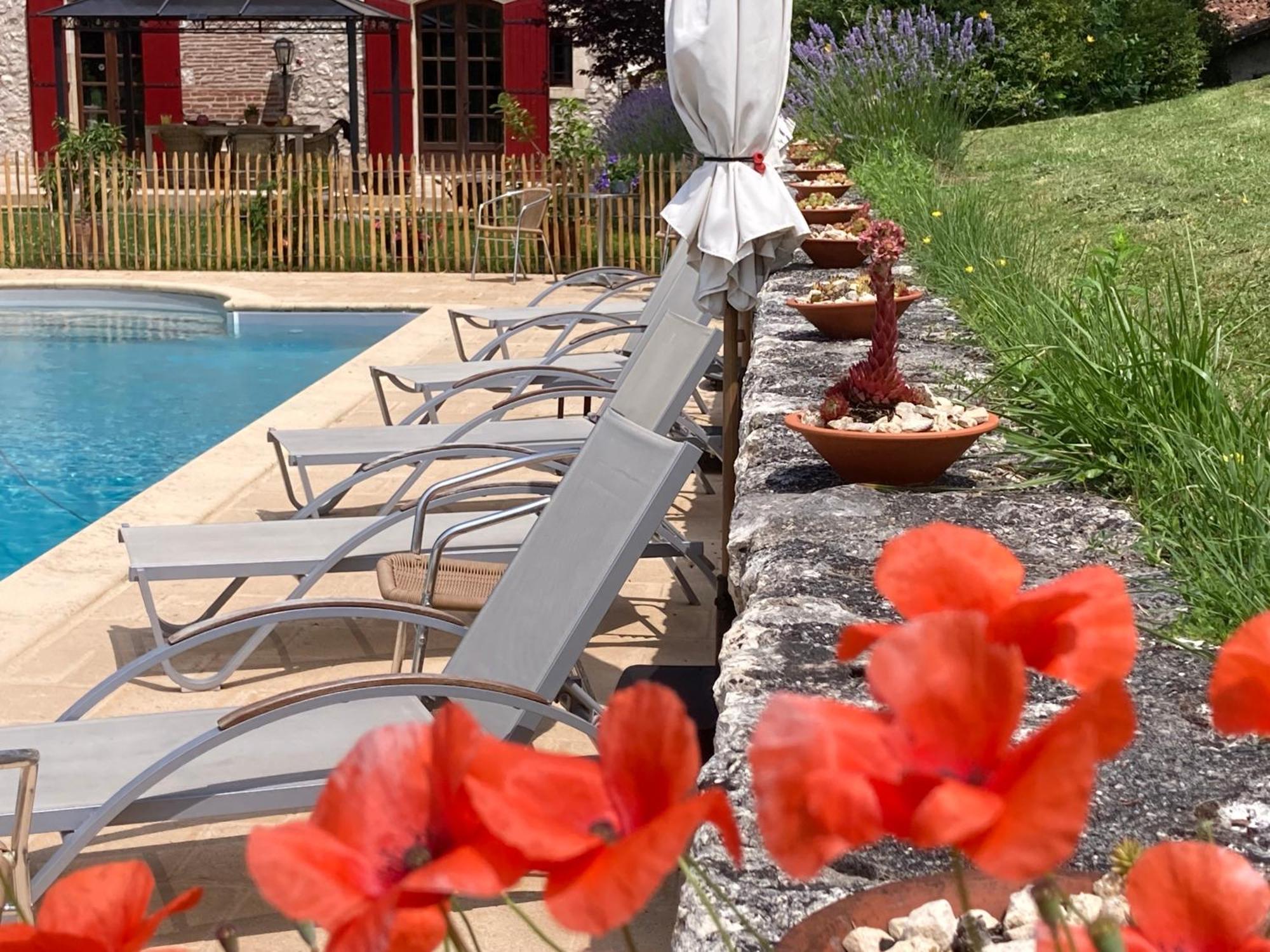 La Bastide Portoly B&B "Pruneaux" Penne-dʼAgenais エクステリア 写真